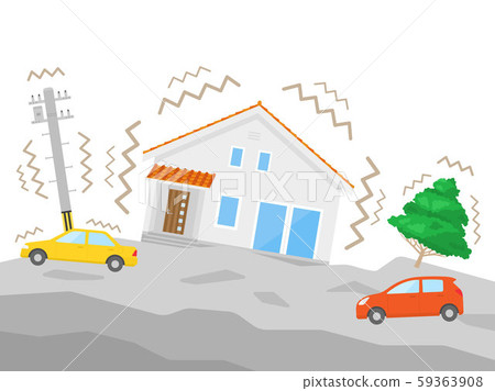 地震的插圖 59363908