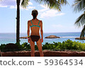 A swimsuit lady 59364534