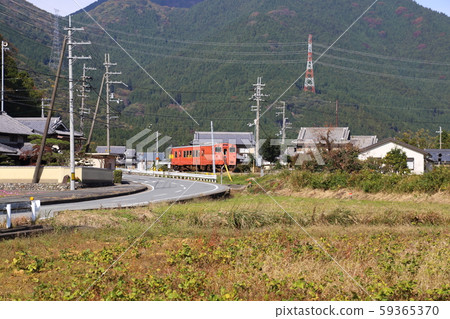 JR West Japan Bantan Line [Hyogo Prefecture, Kamikawa-cho, near Teramae Station] 59365370
