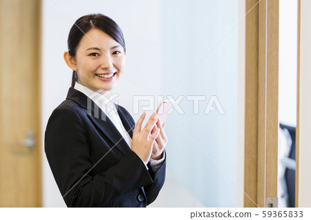 Interview job hunting business woman office 59365833