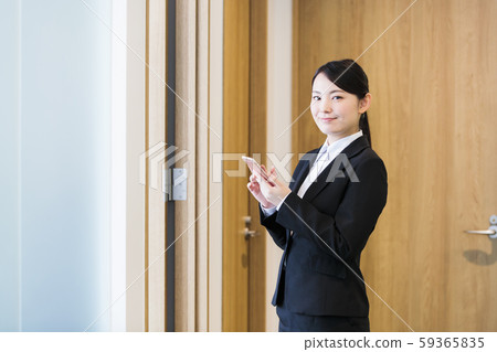 Interview job hunting business woman office 59365835