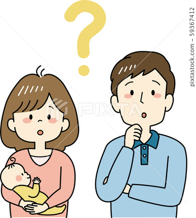 一對對育兒有疑問的夫婦 一對對育兒有疑問的夫婦 59367412