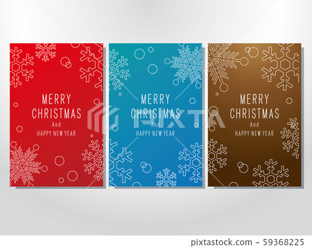 Christmas season card design template snowflake Christmas season card design template snowflake 59368225
