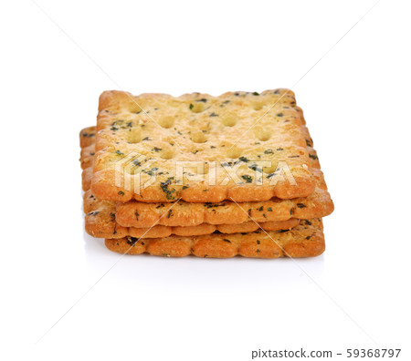 Cracker isolated on white Cracker isolated on white 59368797