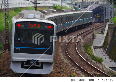 Trains traveling around Shinyurigaoka Station Trains traveling around Shinyurigaoka Station 59373259