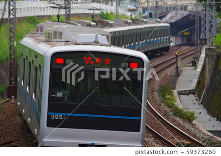 Trains traveling around Shinyurigaoka Station Trains traveling around Shinyurigaoka Station 59373260