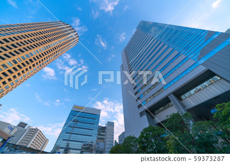 Tokyo cityscape in Japan Views of Nakameguro Atlas Tower and Nakameguro Gate Town in front of Nakameguro Station Tokyo cityscape in Japan Views of Nakameguro Atlas Tower and Nakameguro Gate Town in front of Nakameguro Station 59373287