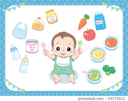 嬰兒吃嬰兒食品。用於配料，嬰兒食品和相關產品的配料。 59375012