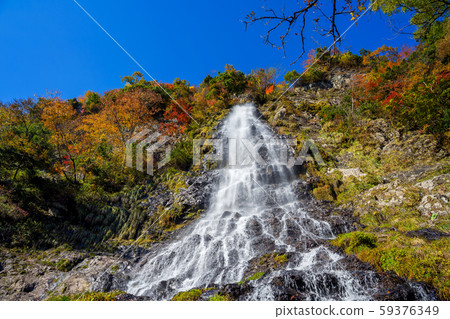 Autumn leaves of Amataki valley Autumn leaves of Amataki valley 59376349