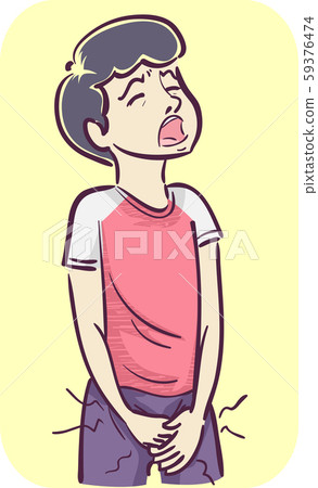 Man Swollen Testicles Illustration - Stock Illustration [59376474] - PIXTA