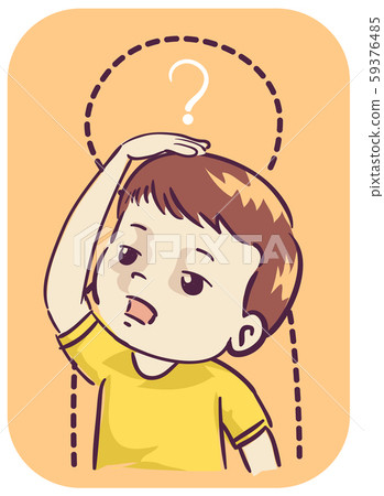Kid Boy Stalled Growth Development Illustration Kid Boy Stalled Growth Development Illustration 59376485