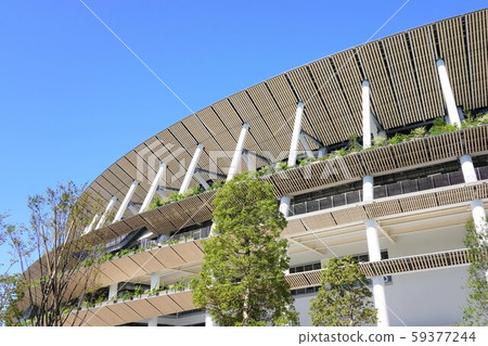 New National Stadium (Tokyo Olympic venue) New National Stadium (Tokyo Olympic venue) 59377244