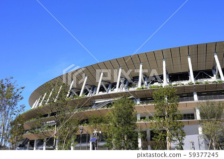 New National Stadium (Tokyo Olympic venue) New National Stadium (Tokyo Olympic venue) 59377245