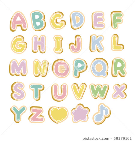 Cookie alphabet Cookie alphabet 59379161