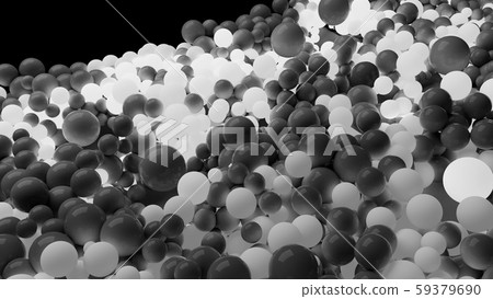 beautiful shiny balls of different colors and sizes completely cover the surface. Some spheres glow beautiful shiny balls of different colors and sizes completely cover the surface. Some spheres glow 59379690
