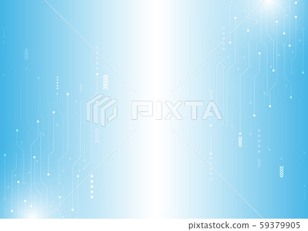 Vector abstract computer circuit High-tech... - Stock Illustration ...