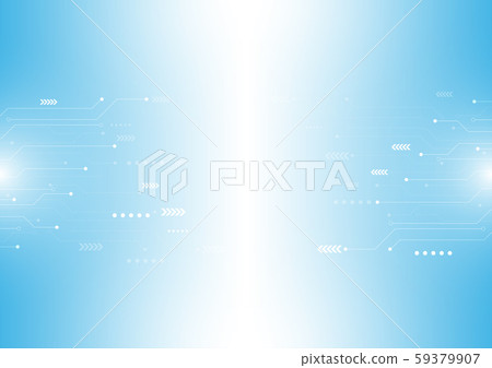 Vector abstract computer circuit High-tech... - Stock Illustration ...
