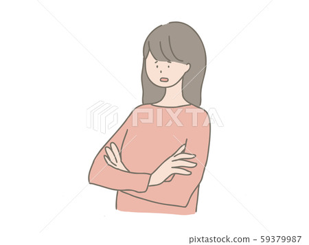 An angry woman 59379987