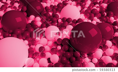 beautiful shiny red white balls of different colors and sizes completely cover the surface. Some beautiful shiny red white balls of different colors and sizes completely cover the surface. Some 59380313