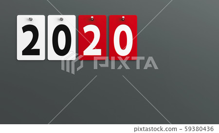 Plates 2020 on grey wall #2 59380436