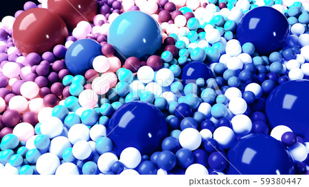 beautiful shiny balls of different colors and sizes completely cover the surface. Some spheres glow beautiful shiny balls of different colors and sizes completely cover the surface. Some spheres glow 59380447