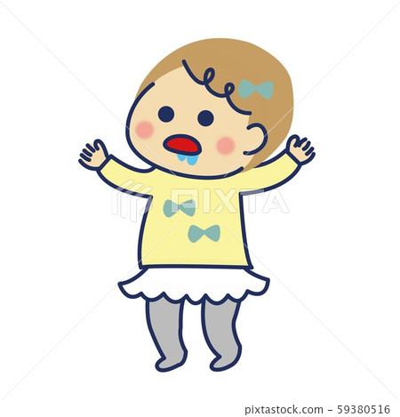 Toddler Drool 2 facing left Toddler Drool 2 facing left 59380516