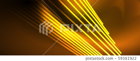 Shiny color neon light with lines, abstract wallpaper, shiny motion, magic space light. Techno Shiny color neon light with lines, abstract wallpaper, shiny motion, magic space light. Techno 59381922