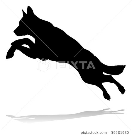 Dog Silhouette Pet Animal Dog Silhouette Pet Animal 59381980