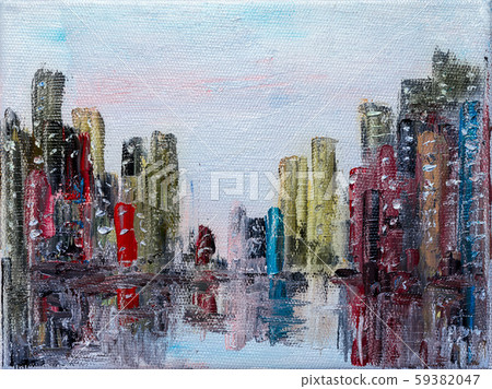 Original oil painting on canvas, a fantasy plot Original oil painting on canvas, a fantasy plot 59382047