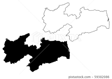Paraiba map vector.... Paraiba map vector.... 59382086