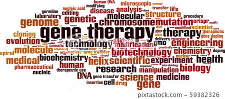 Gene therapy word cloud Gene therapy word cloud 59382326