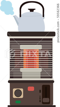 插圖素材爐灶水壺矢量加濕乾濕加熱 59382366