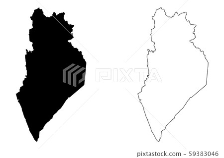 Perlis map vector.... 59383046