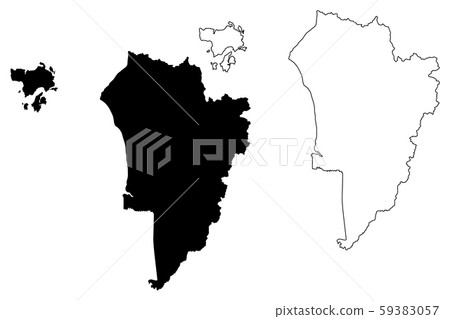 Kedah Map Vector Stock Illustration 59383057 Pixta