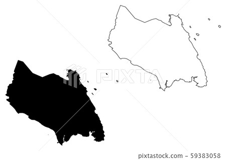 Johor map vector.... Johor map vector.... 59383058