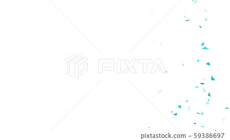 CG particles Triangle confetti spreading in strips CG particles Triangle confetti spreading in strips 59386697