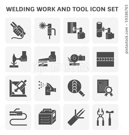 welding work icon 59386765