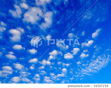 Blue sky and white clouds. Blue sky and white clouds. 59387256