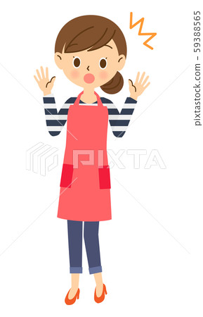 驚訝的家庭主婦 驚訝的家庭主婦 59388565