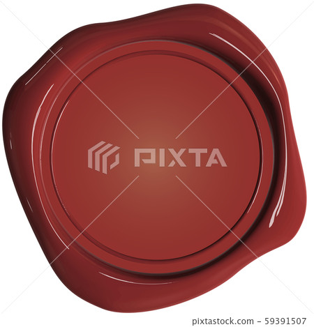 矢量插圖設計AI eps標記圖標密封蠟密封蠟豪華 59391507