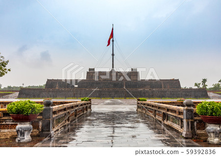 Flag Tower Nguyen Dynasty Royal Palace Flag Tower Nguyen Dynasty Royal Palace 59392836