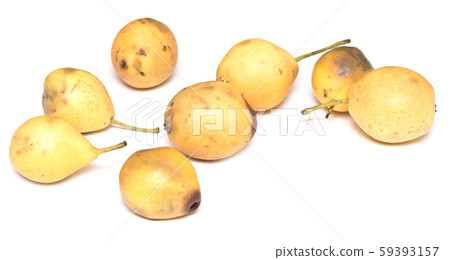 pears on white 59393157