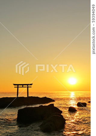 A visit from Oarai Tomoe Shrine in Ibaraki Prefecture A visit from Oarai Tomoe Shrine in Ibaraki Prefecture 59394049