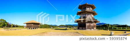 Kikuchi Castle Panorama [Yamaga City, Kumamoto Prefecture] 59395874