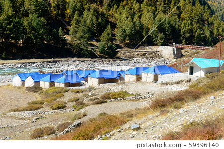 Landscape view of Baspa River Camp area in Chitkul Landscape view of Baspa River Camp area in Chitkul 59396140