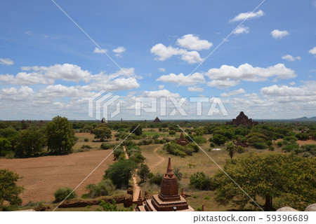 Myanmar Bagan landscape 59396689