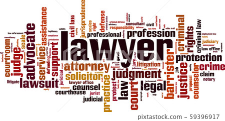 Lawyer word cloud Lawyer word cloud 59396917