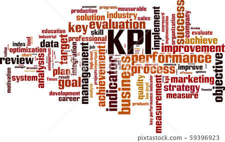 KPI word cloud 59396923