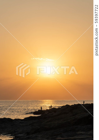 在Jogashima的日落 59397722