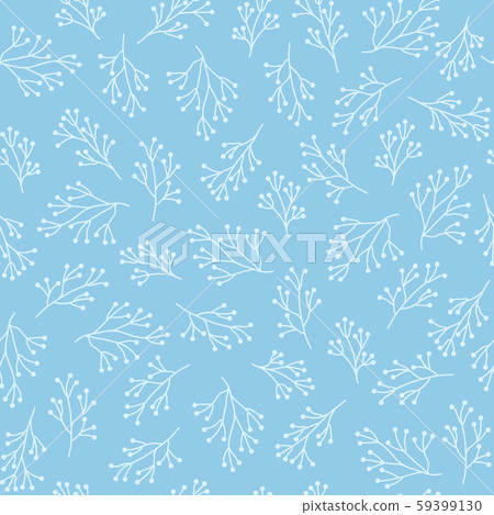 vector seamless background with winter branches vector seamless background with winter branches 59399130